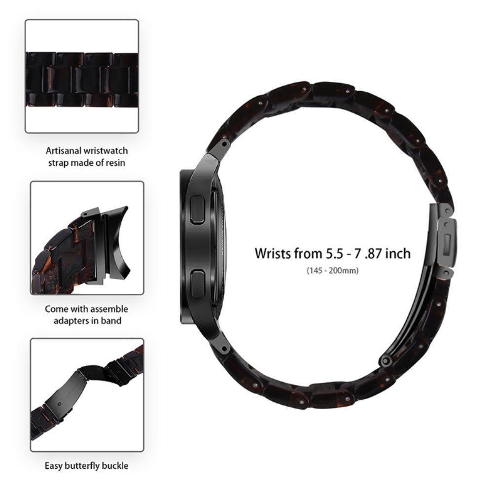 Mega kønt Universal Samsung Metal og Plastik Rem - Brun#serie_9