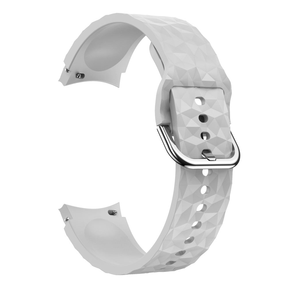 Rigtigt rart Universal Samsung Silikone Rem - Sølv#serie_5