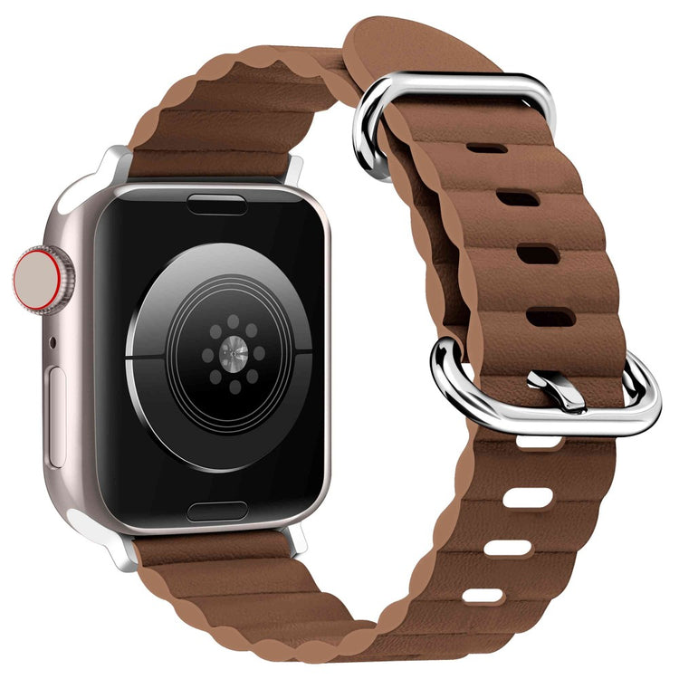 Vildt cool Universal Apple Ægte læder Rem - Brun#serie_4