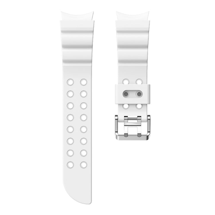 Rigtigt slidstærk Universal Samsung Silikone Rem - Hvid#serie_2