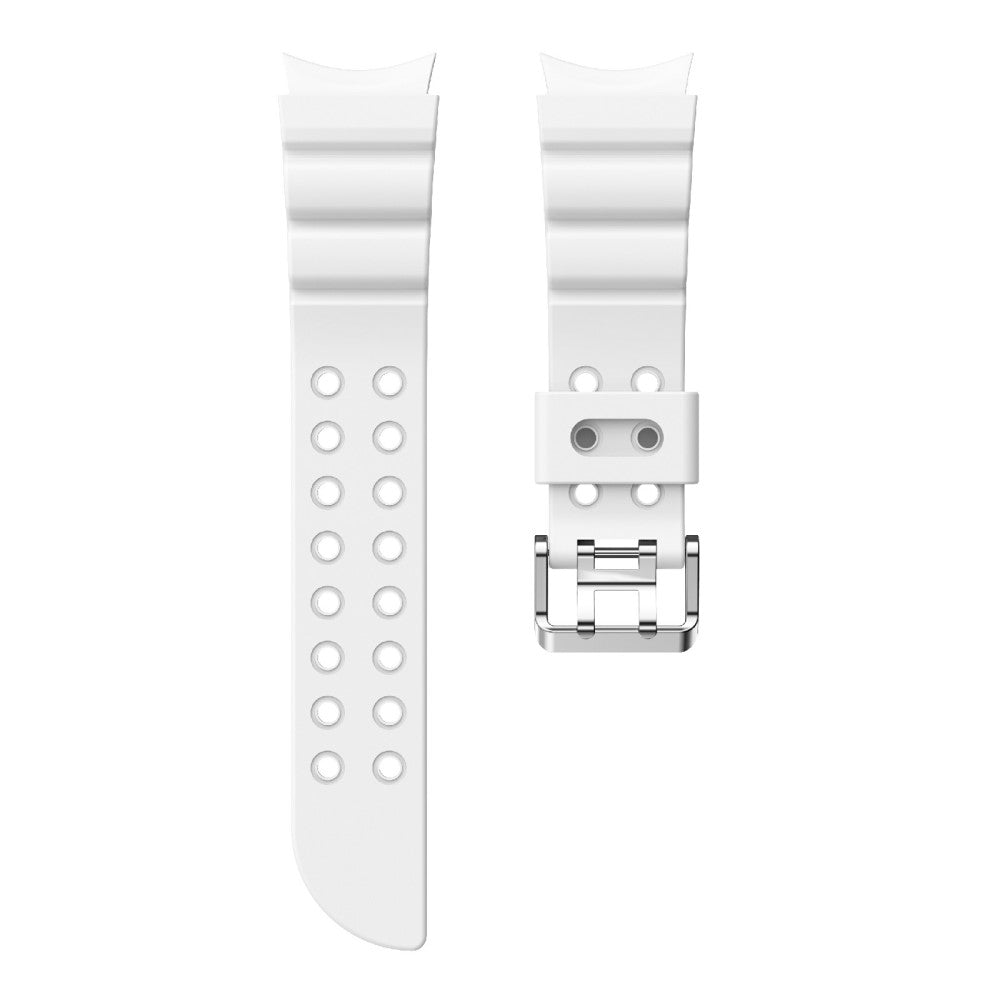 Rigtigt slidstærk Universal Samsung Silikone Rem - Hvid#serie_2