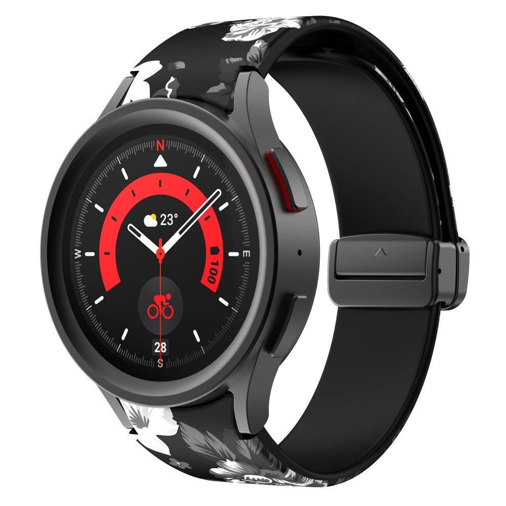 Helt vildt slidstærk Universal Samsung Silikone Rem - Sølv#serie_5