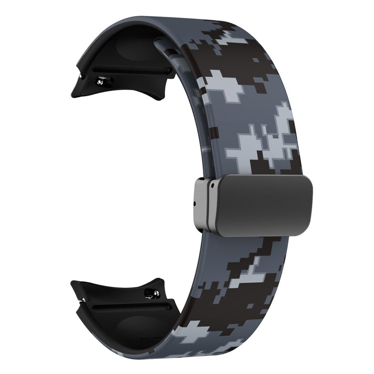 Super hårdfør Universal Samsung Silikone Rem - Sølv#serie_8