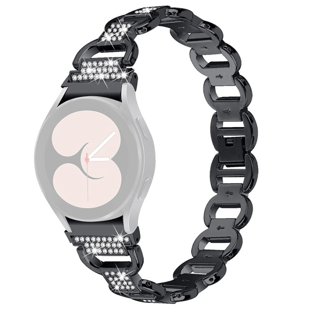 Kรธnt Universal Samsung Metal og Rhinsten Rem - Sort#serie_1