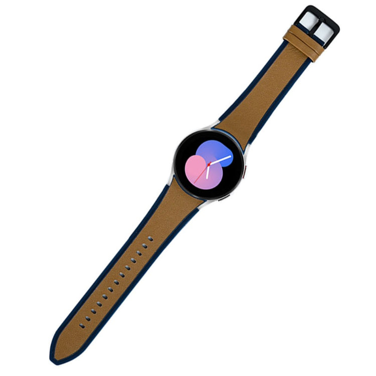 Rigtigt fed Universal Samsung Kunstlæder og Silikone Rem - Brun#serie_10