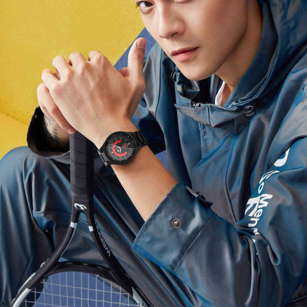 Super Fed Samsung Galaxy Watch 5 Pro Silikone Cover - Lilla#serie_6