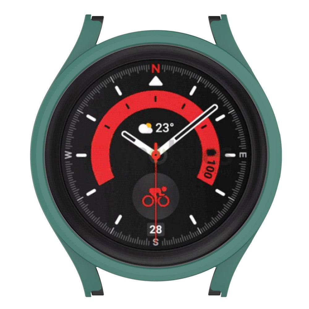 Samsung Galaxy Watch 5 Pro  Plastik Bumper  - Grøn#serie_4