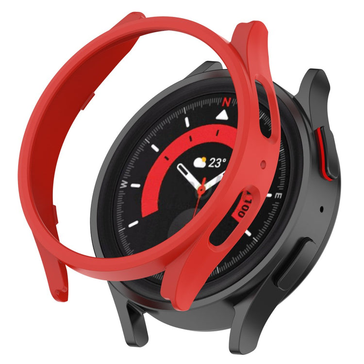 Samsung Galaxy Watch 5 Pro  Plastik Bumper  - Rød#serie_5