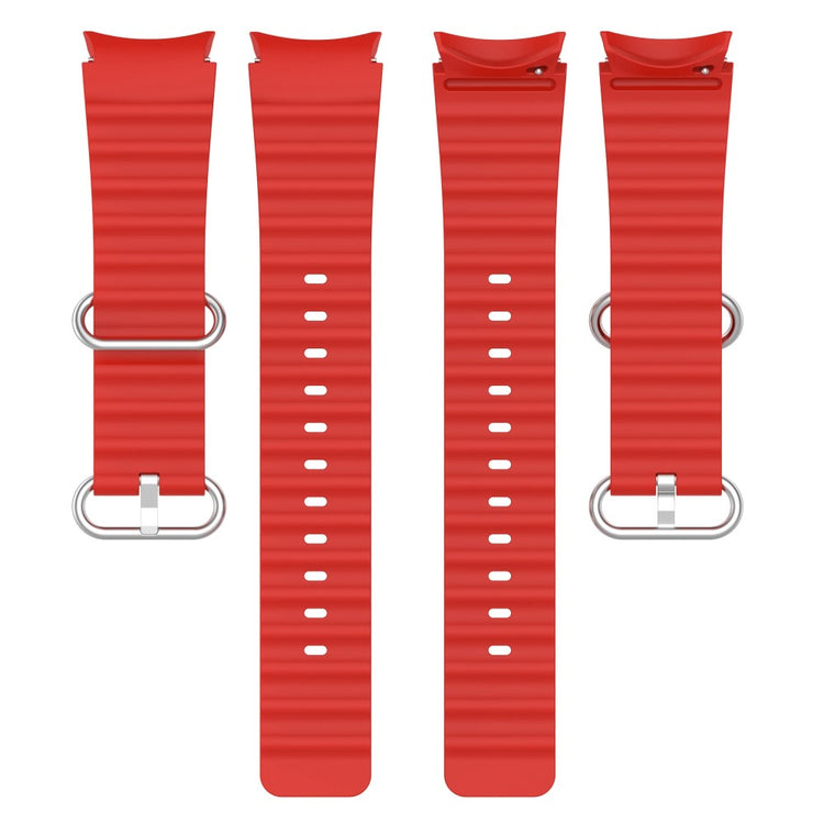 Super fed Universal Samsung Silikone Rem - Rød#serie_8