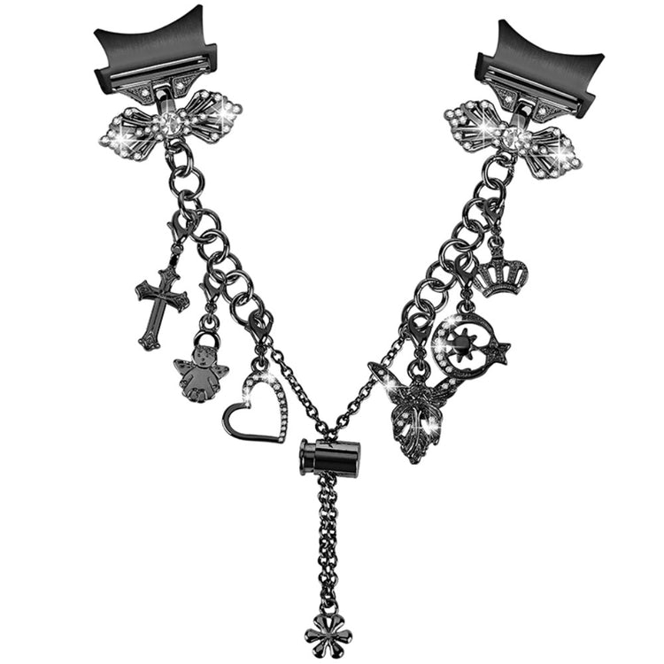 Vildt fint Universal Samsung Metal Rem - Sort#serie_1