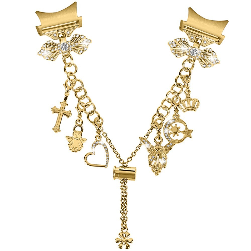 Vildt fint Universal Samsung Metal Rem - Guld#serie_2