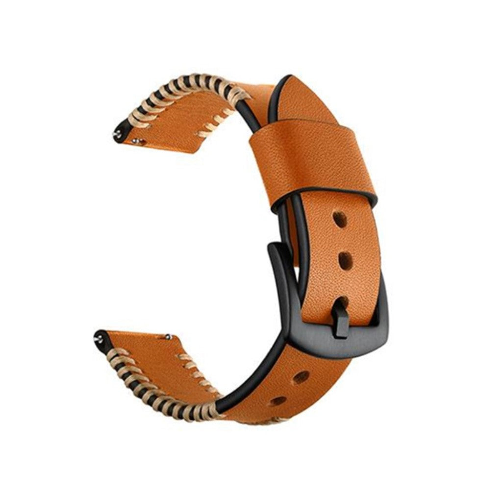 Rigtigt skøn Universal Huawei Ægte læder Rem - Brun#serie_2