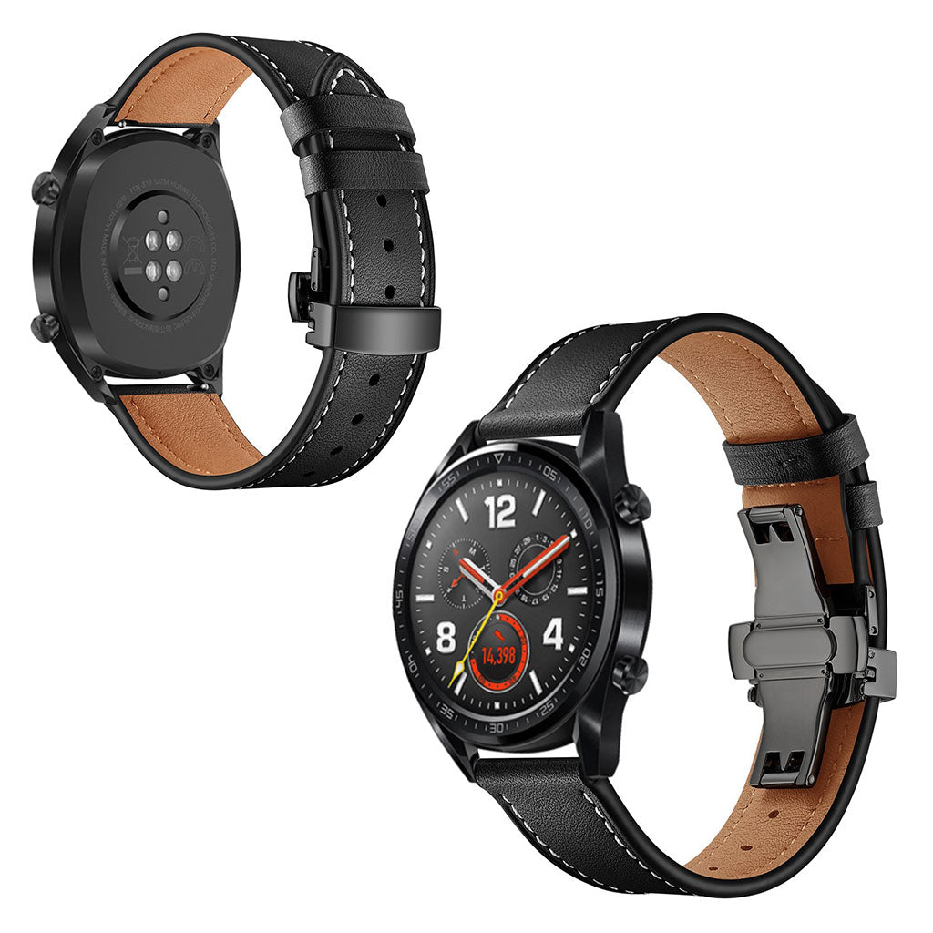 Fint Universal Huawei รgte lรฆder Rem - Sort#serie_1