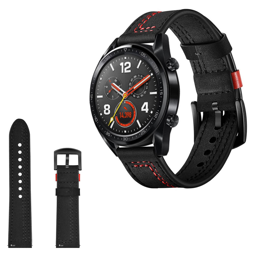Rigtigt rart Universal Huawei รgte lรฆder Rem - Sort#serie_1