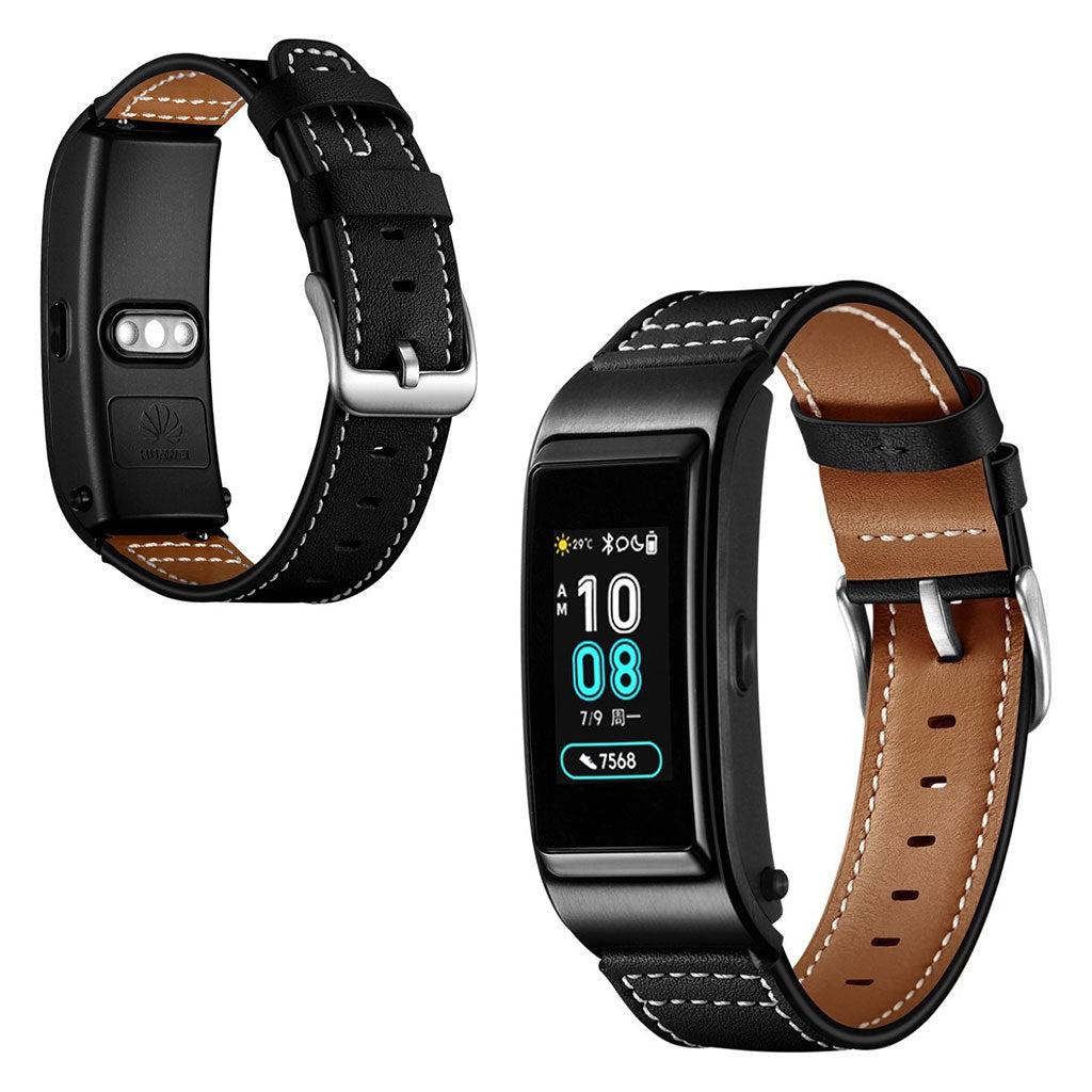 Fremragende Universal Huawei รgte lรฆder Rem - Sort#serie_1
