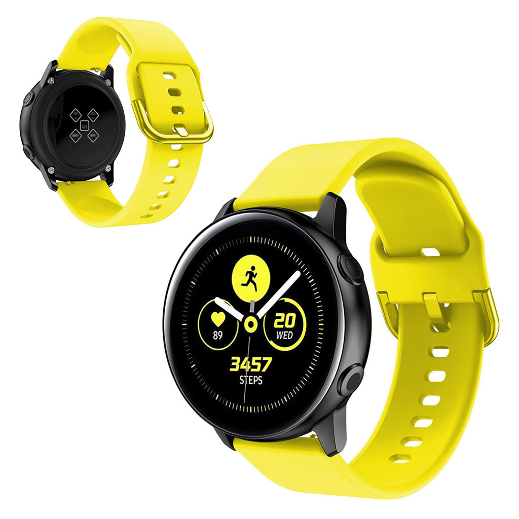 Super smuk Universal Silikone Rem - Gul#serie_6