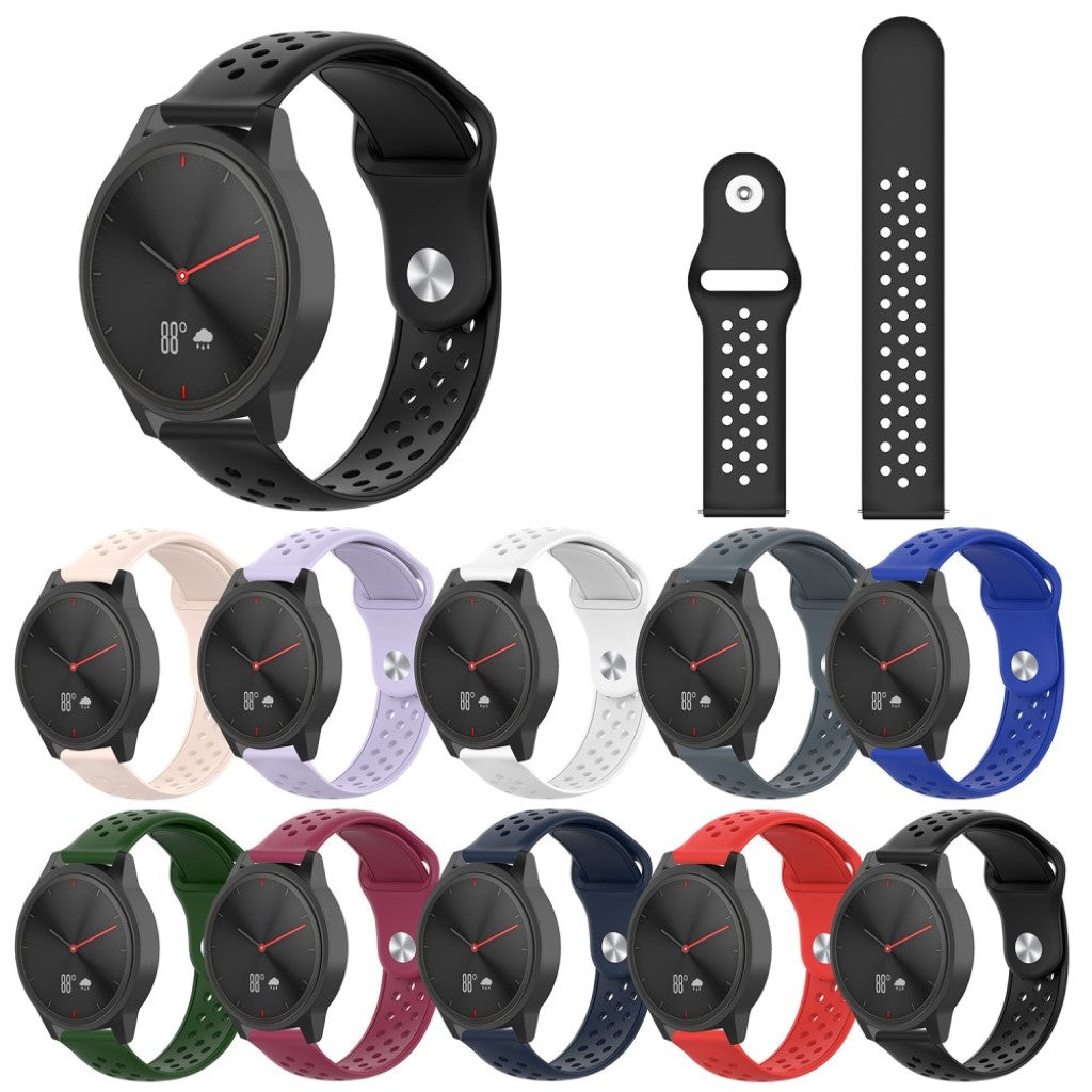 Rigtigt sejt Huawei Watch GT 2 42mm Silikone Rem - Sort#serie_1