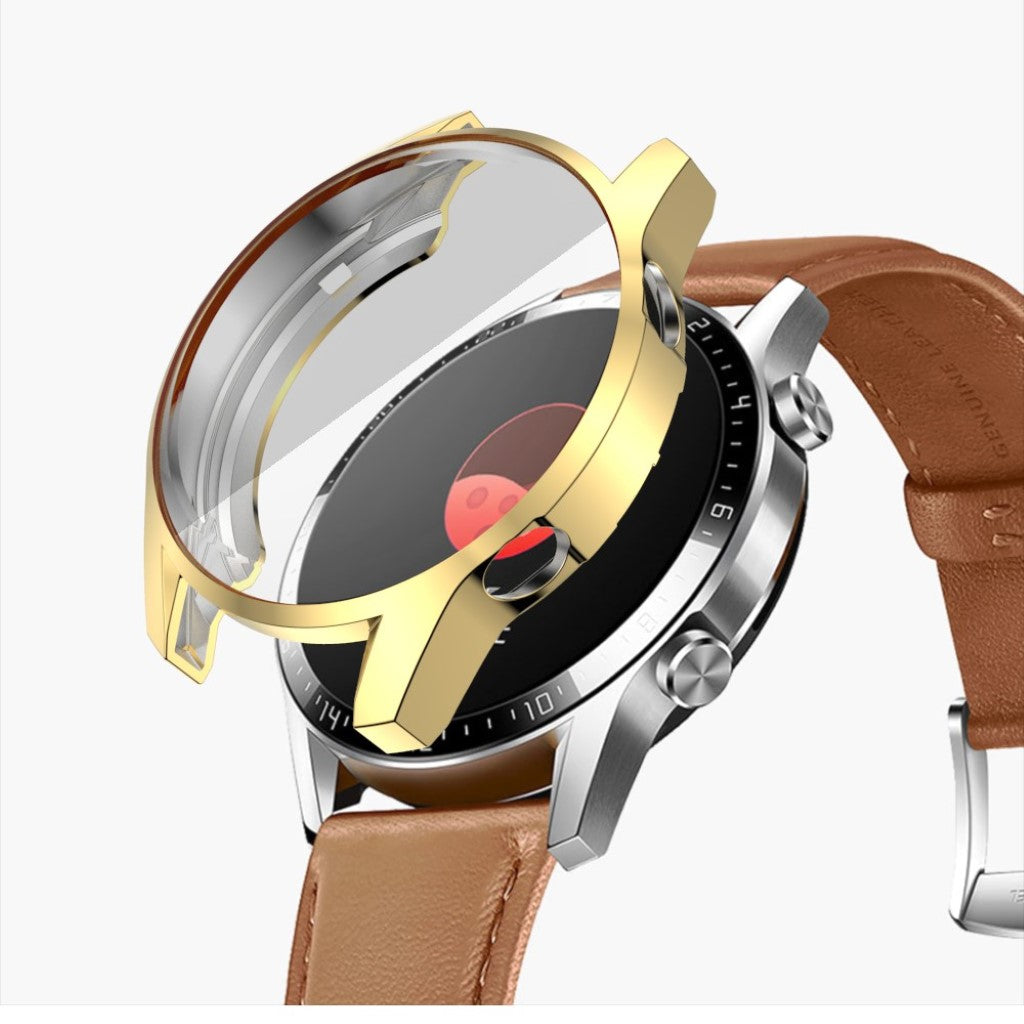 Mega Fed Huawei Watch GT 2 46mm Silikone Cover - Guld#serie_6