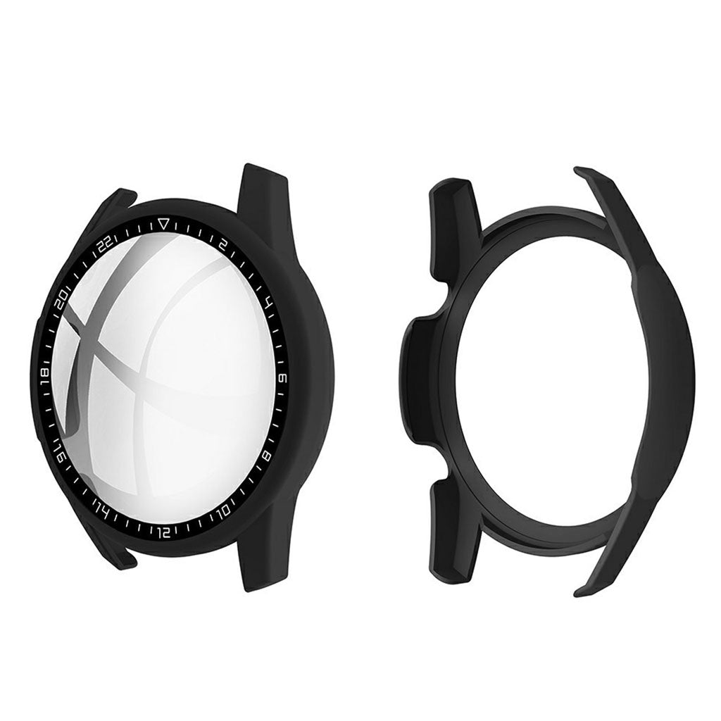 Vildt Godt Huawei Watch GT 2 46mm Silikone Cover - Sort#serie_1