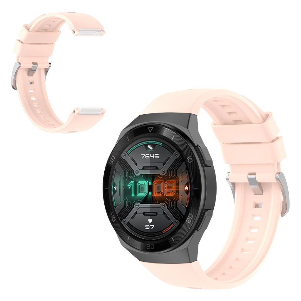 Helt vildt flot Huawei Watch GT 2e Silikone Rem - Pink#serie_3