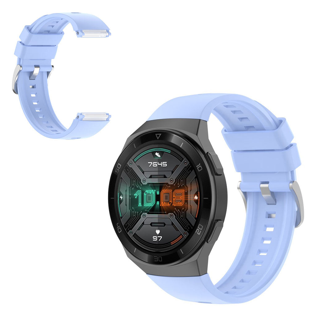Meget cool Huawei Watch GT 2e Silikone Rem - Blå#serie_6