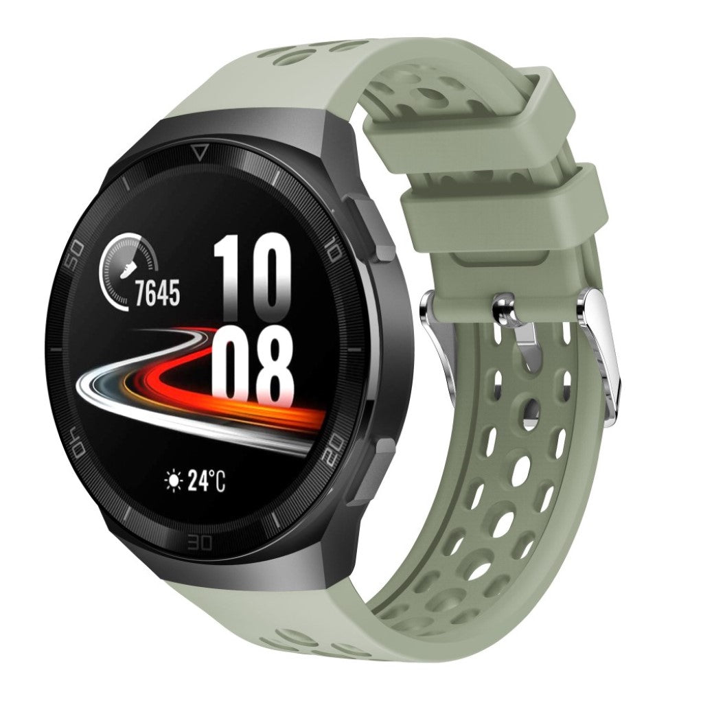 Mega komfortabel Huawei Watch GT 2e Silikone Rem - Grøn#serie_6