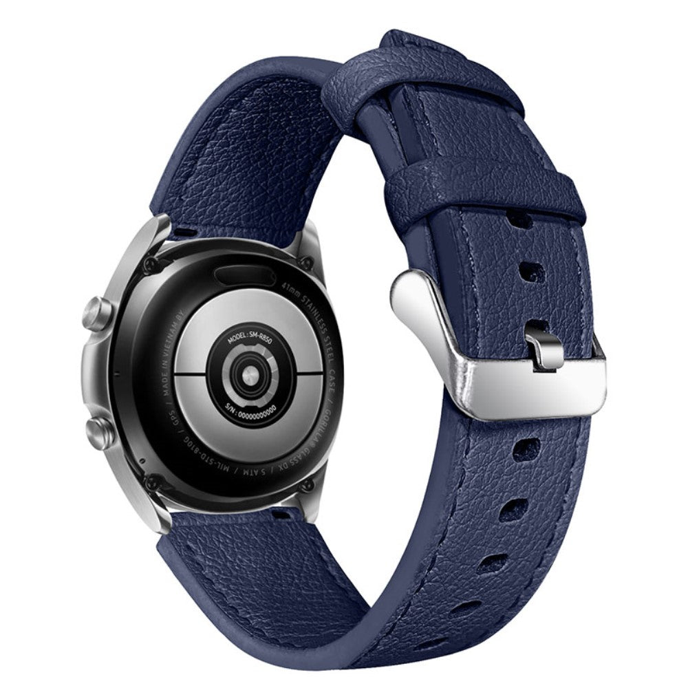 Huawei Watch GT 2e / Huawei Watch GT 2 46mm Ægte læder Rem - Blå#serie_2