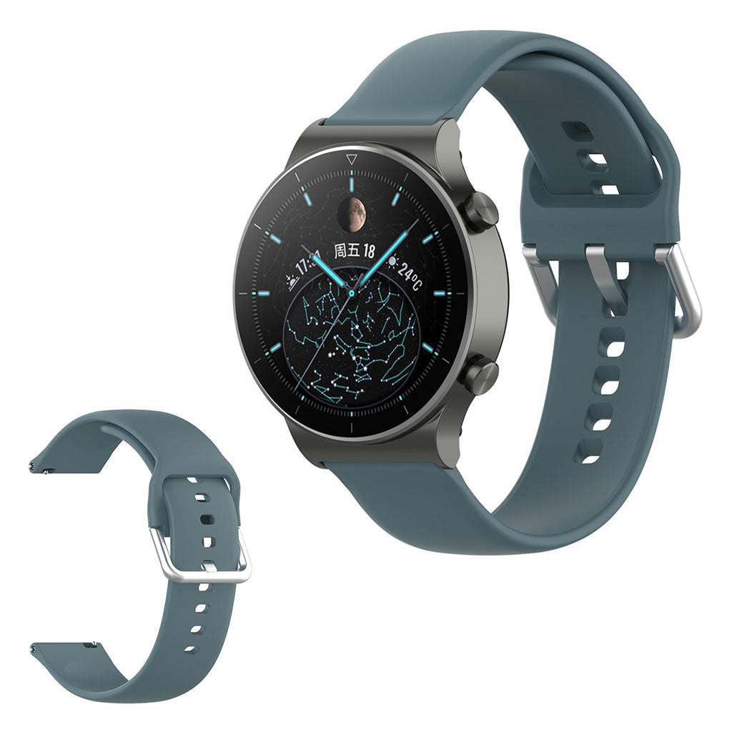 Mega holdbart Universal Silikone Rem - Størrelse: L - Blå#serie_13