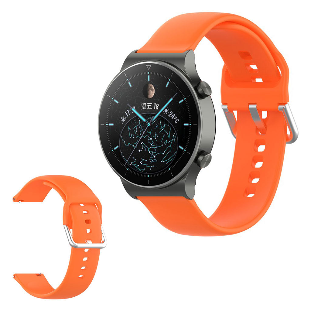 Mega holdbart Universal Silikone Rem - Størrelse: L - Orange#serie_6