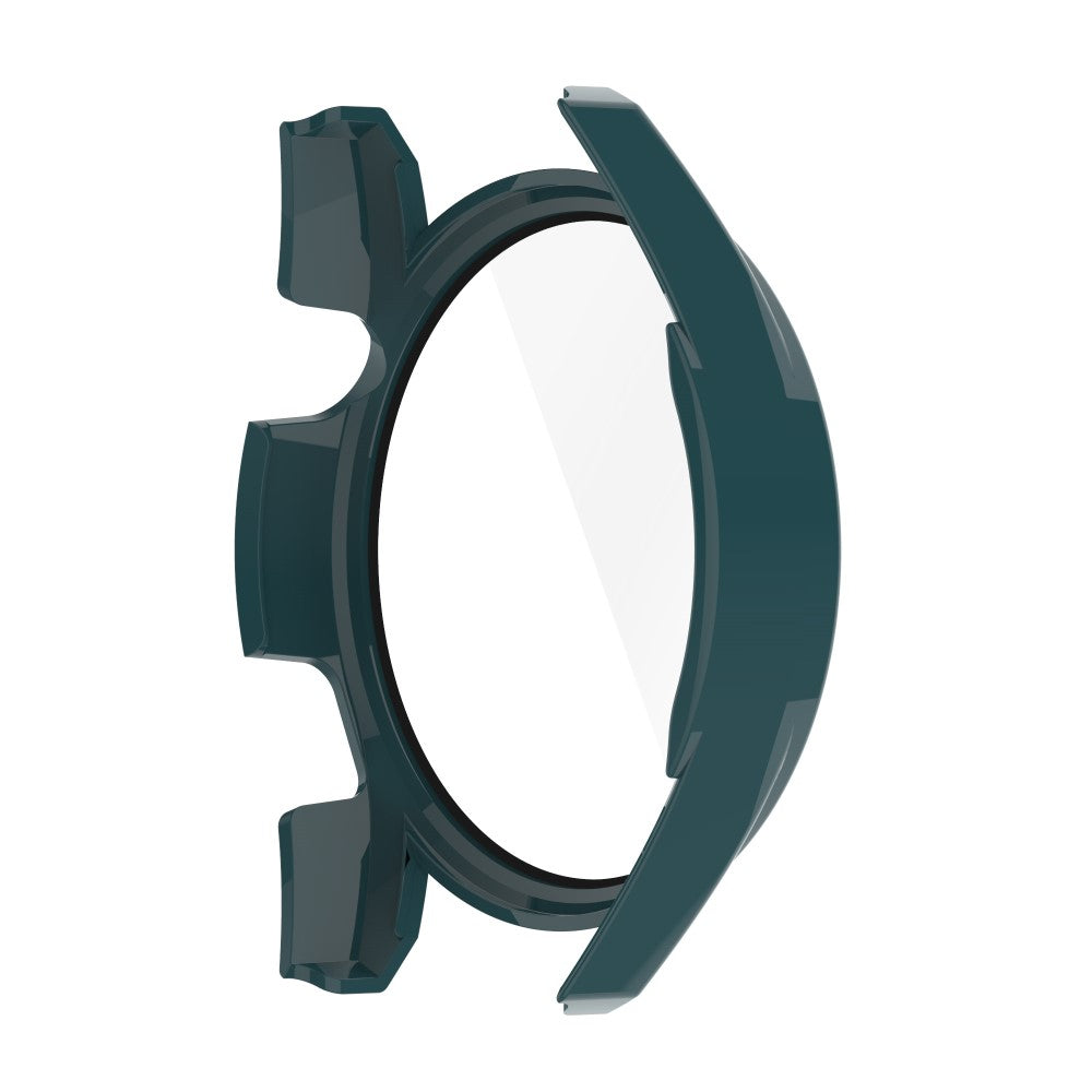 Fed Huawei Watch GT 3 (42mm) Cover med Skærmbeskytter i Plastik og Hærdet Glas - Grøn#serie_1