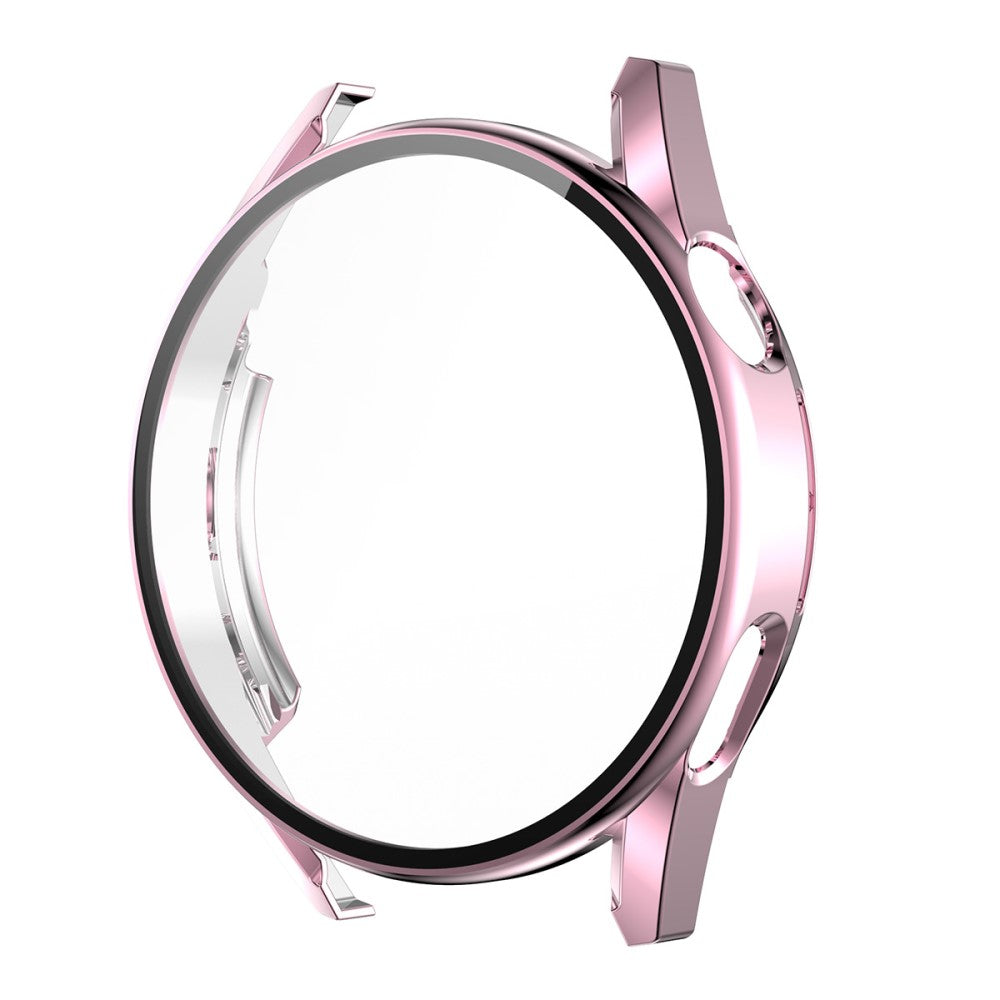 Beskyttende Huawei Watch GT 3 (42mm) Cover med Skærmbeskytter i Plastik og Hærdet Glas - Pink#serie_5