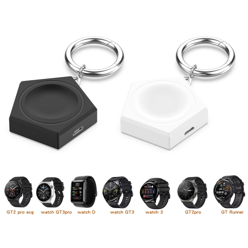 Plastik Universal Huawei Trådløs  Ladestation - Hvid#serie_2