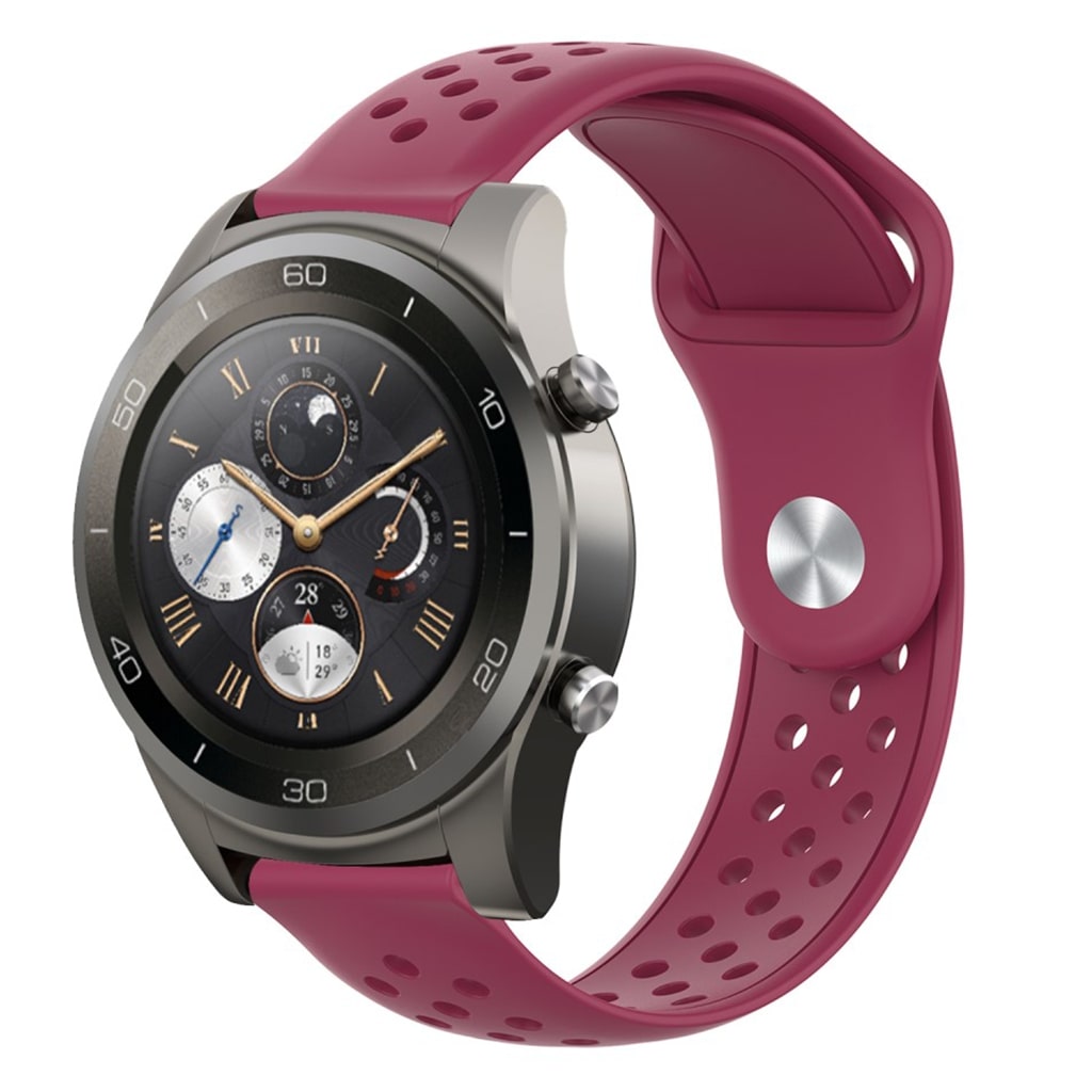 Mega godt Huawei Watch 2 Pro Silikone Rem - Rød#serie_5