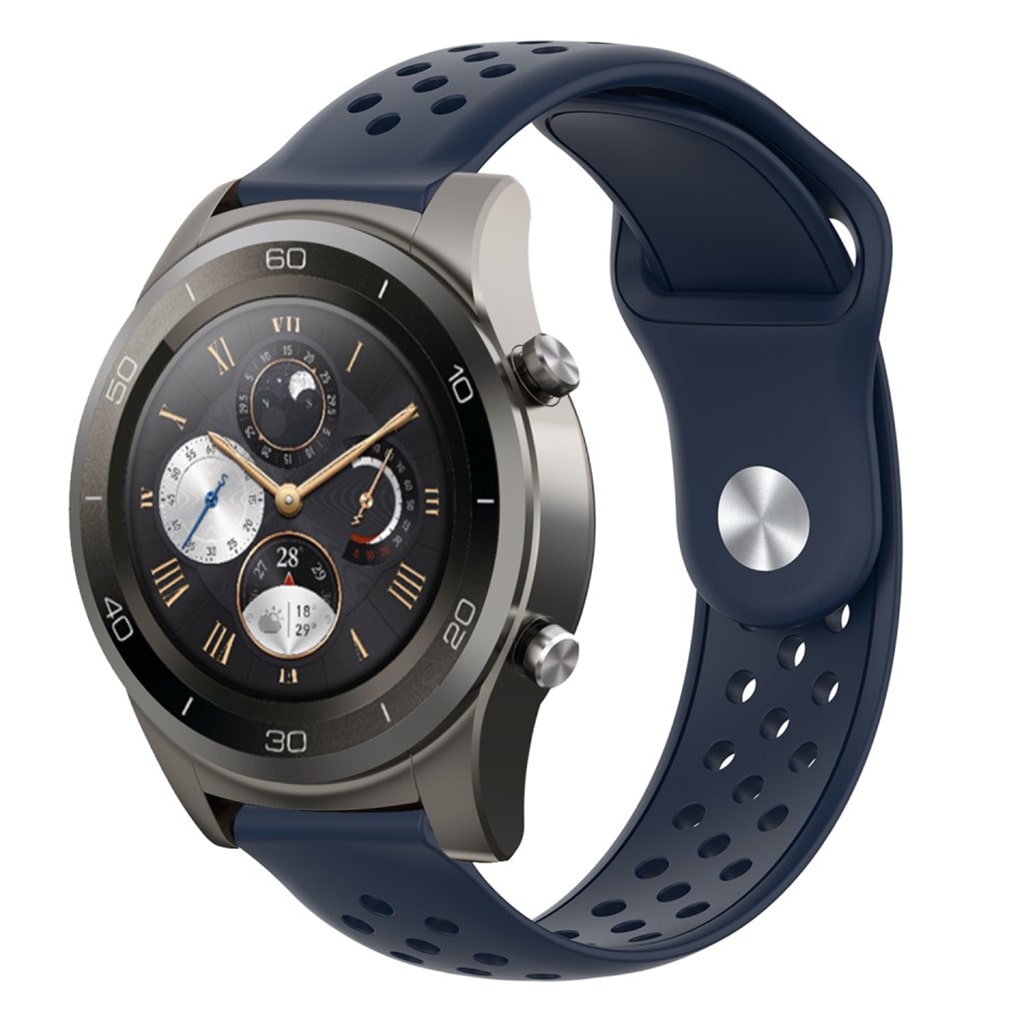 Mega godt Huawei Watch 2 Pro Silikone Rem - Sort#serie_9
