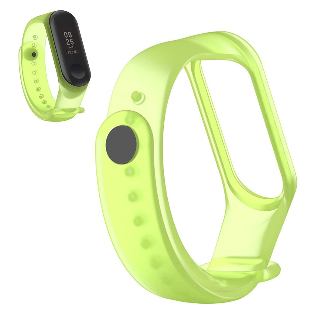 Pรฆnt Xiaomi Mi Smart Band 6 / Xiaomi Mi Band 5 Silikone Rem - Grรธn#serie_1