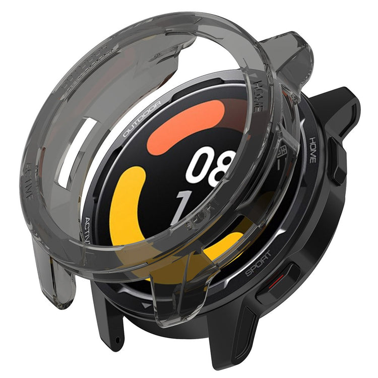 Alle Tiders Xiaomi Watch S1 Active / Xiaomi Watch Color 2 Silikone Cover - Sort#serie_3