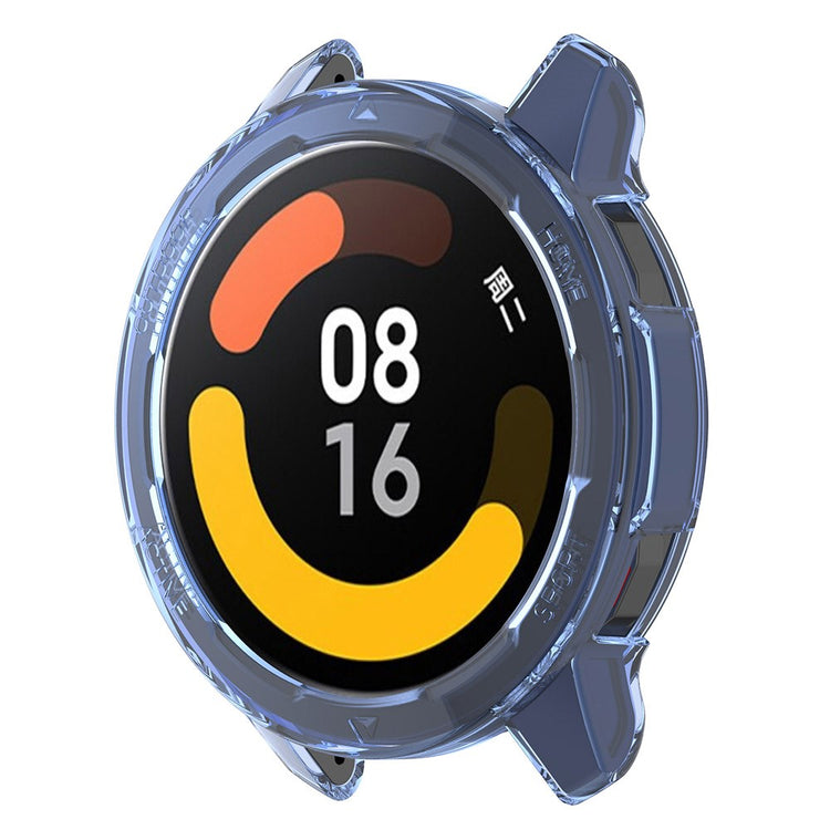 Alle Tiders Xiaomi Watch S1 Active / Xiaomi Watch Color 2 Silikone Cover - Blå#serie_4