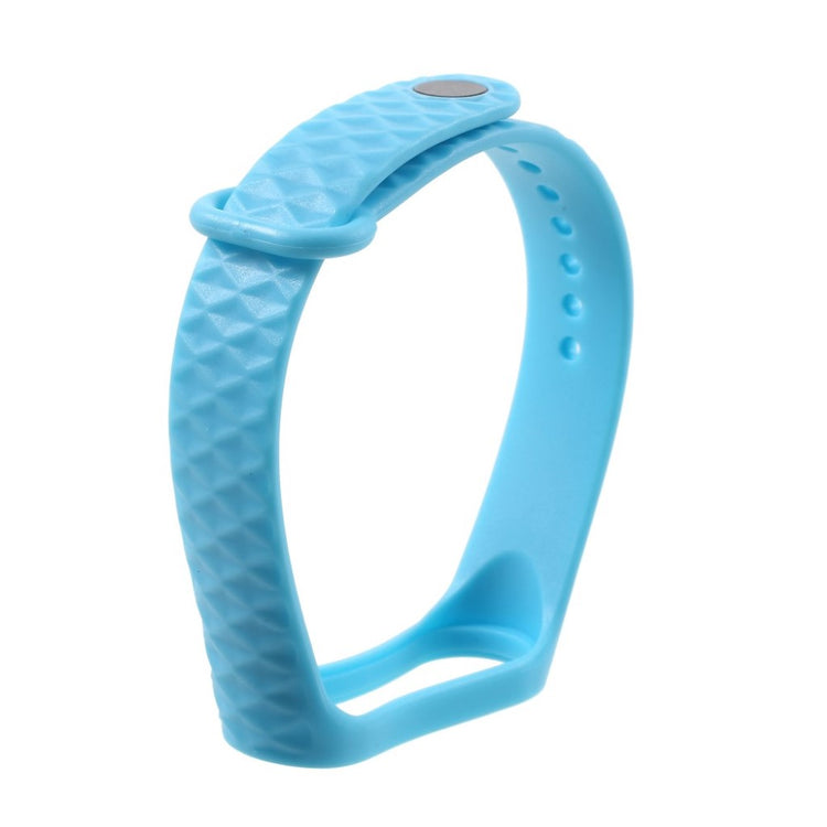 Super fantastisk Xiaomi Mi Band 3 Silikone Rem - Blå#serie_2