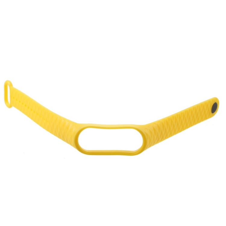 Super fantastisk Xiaomi Mi Band 3 Silikone Rem - Gul#serie_3