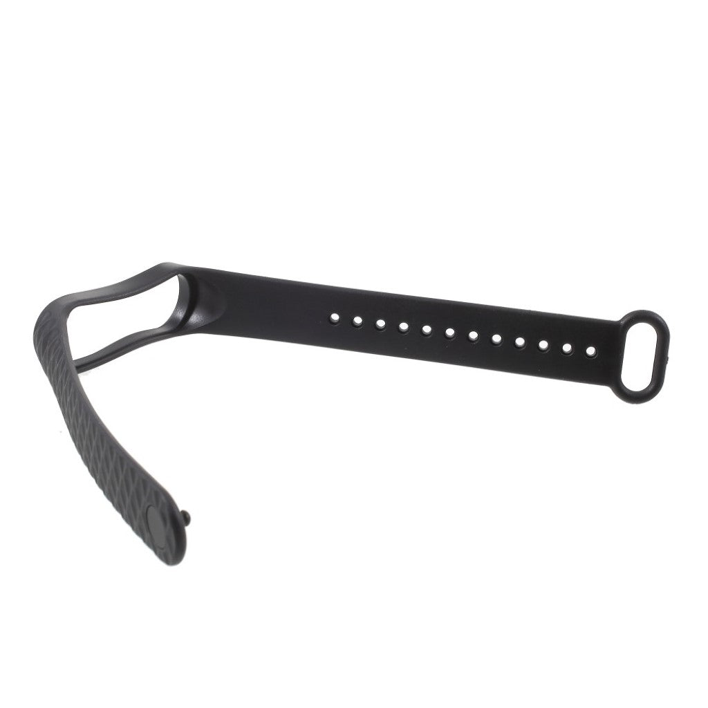 Super fantastisk Xiaomi Mi Band 3 Silikone Rem - Sort#serie_4