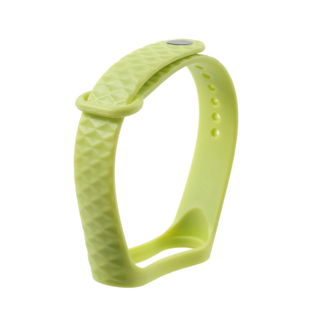 Super fantastisk Xiaomi Mi Band 3 Silikone Rem - Grøn#serie_5