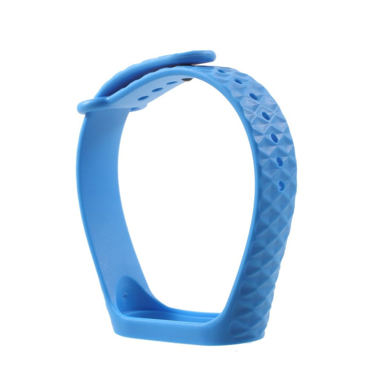Super fantastisk Xiaomi Mi Band 3 Silikone Rem - Blå#serie_6