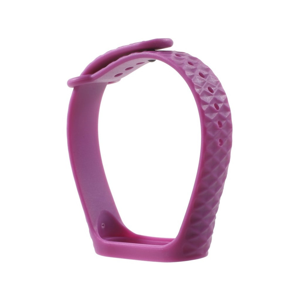 Super fantastisk Xiaomi Mi Band 3 Silikone Rem - Lilla#serie_8