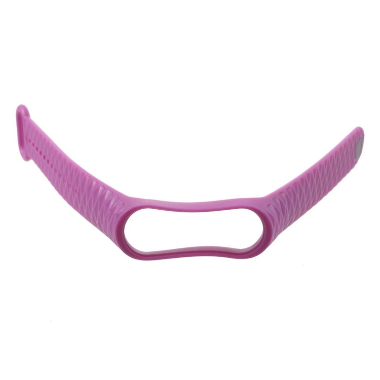 Super fantastisk Xiaomi Mi Band 3 Silikone Rem - Lilla#serie_8