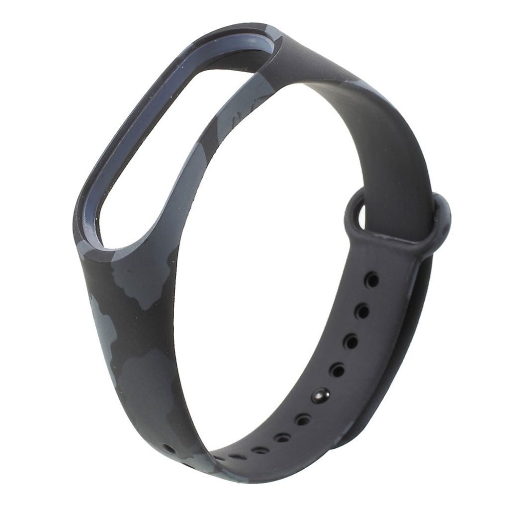 Helt vildt fed Xiaomi Mi Band 3 Silikone Rem - Sølv#serie_2