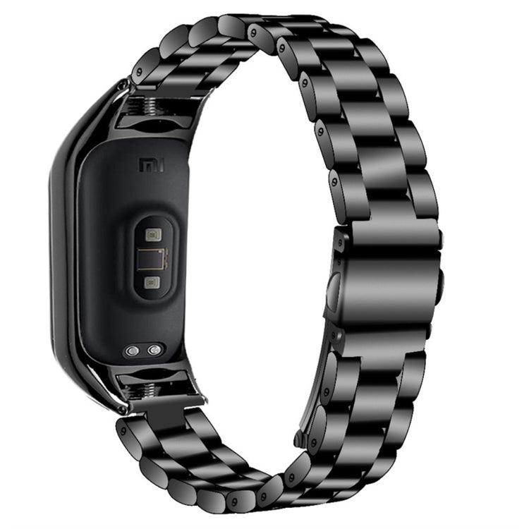 Mega holdbart Xiaomi Mi Band 7 Metal Urrem - Sort#serie_1