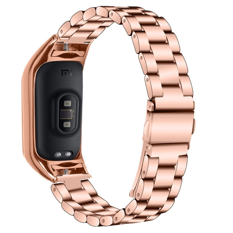 Mega holdbart Xiaomi Mi Band 7 Metal Urrem - Pink#serie_2