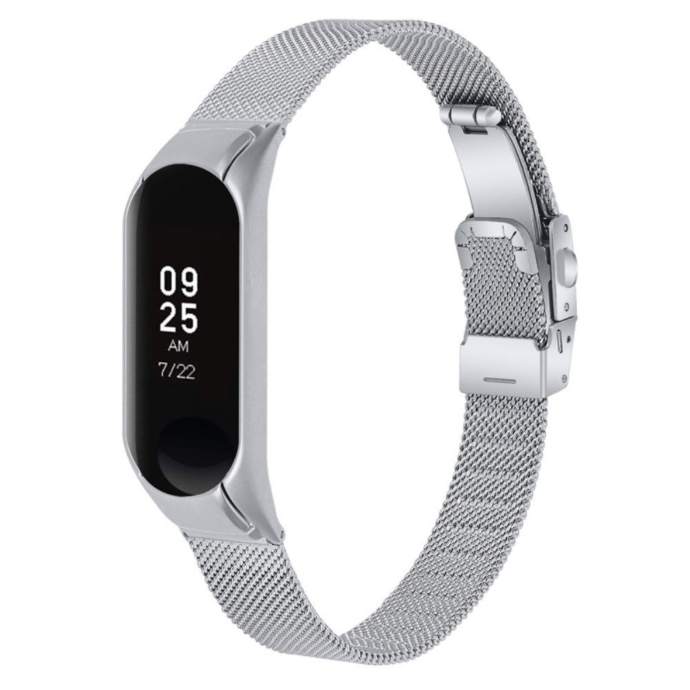 Super skøn Xiaomi Mi Band 7 Metal Urrem - Sølv#serie_3