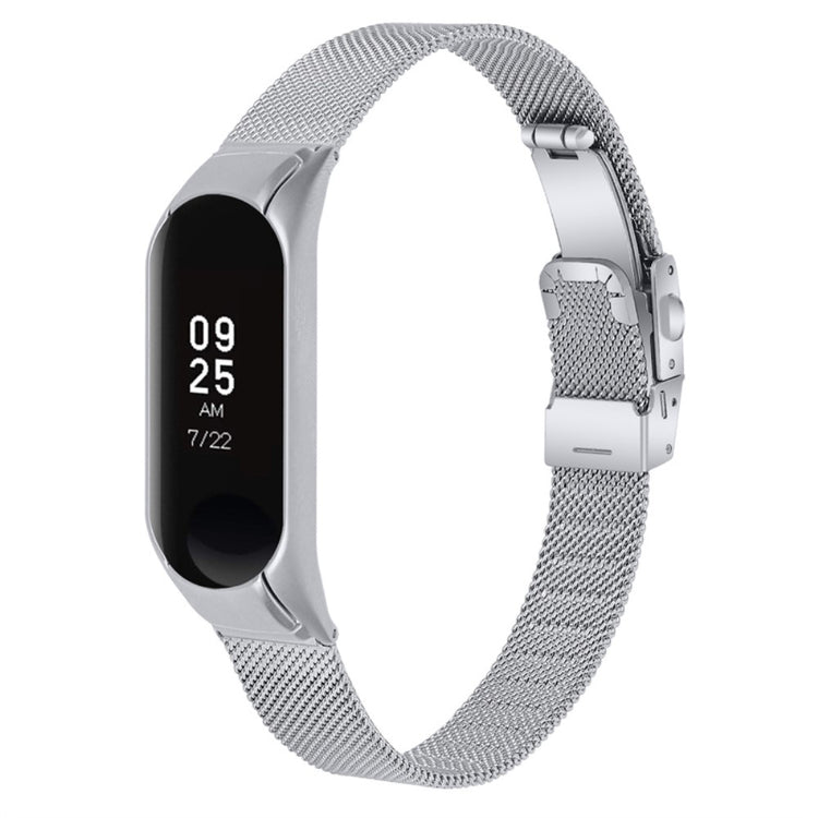 Super skøn Xiaomi Mi Band 7 Metal Urrem - Sølv#serie_3