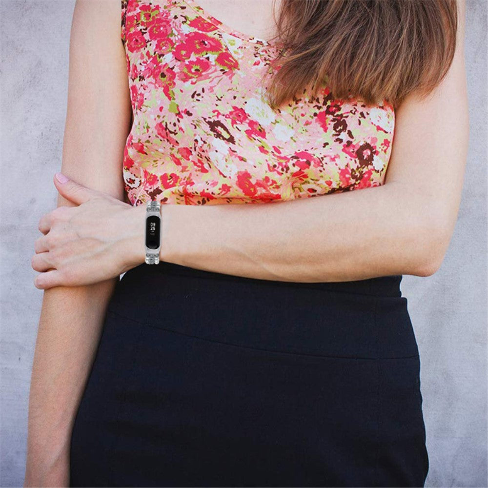 Super skøn Xiaomi Mi Band 7 Stof Urrem - Sølv#serie_5